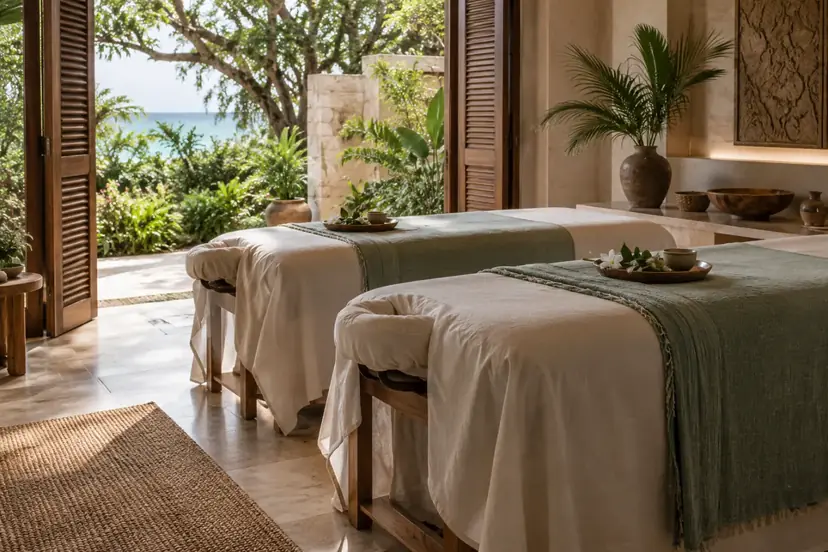 Two massage places