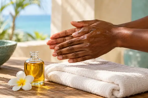 A gentle massage